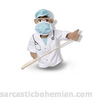 Melissa & Doug Surgeon Puppet with Doctor Scrubs & Detachable Wooden Rod for Animated Gestures Multicolor B07KBXCTTR